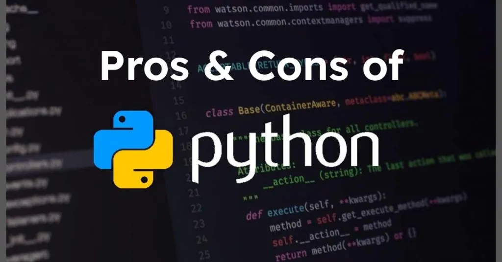 pros and cons of python