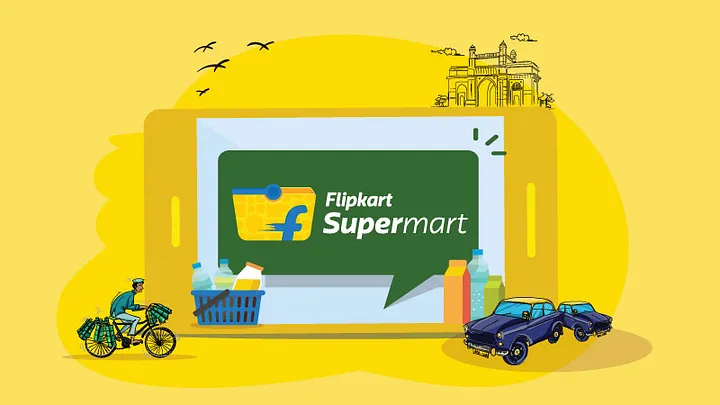 grocery delivery app flipkart supermart