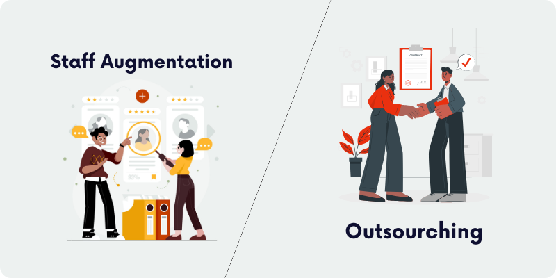 Staff Augmentation Vs Outsourcing a Dedicated Team