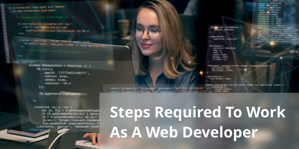 training required as web developer