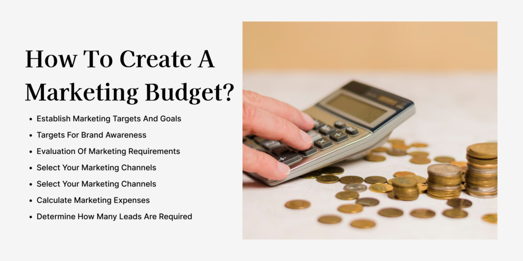 create a marketing budget